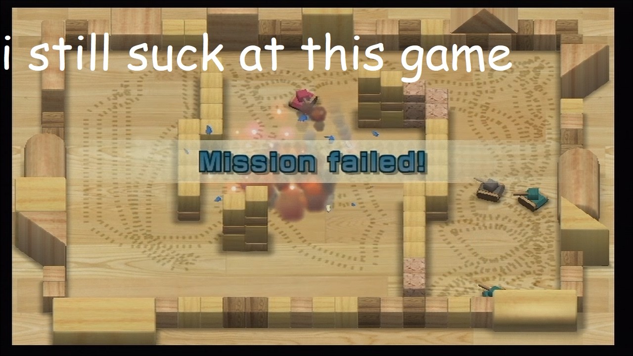 i played more wii tanks