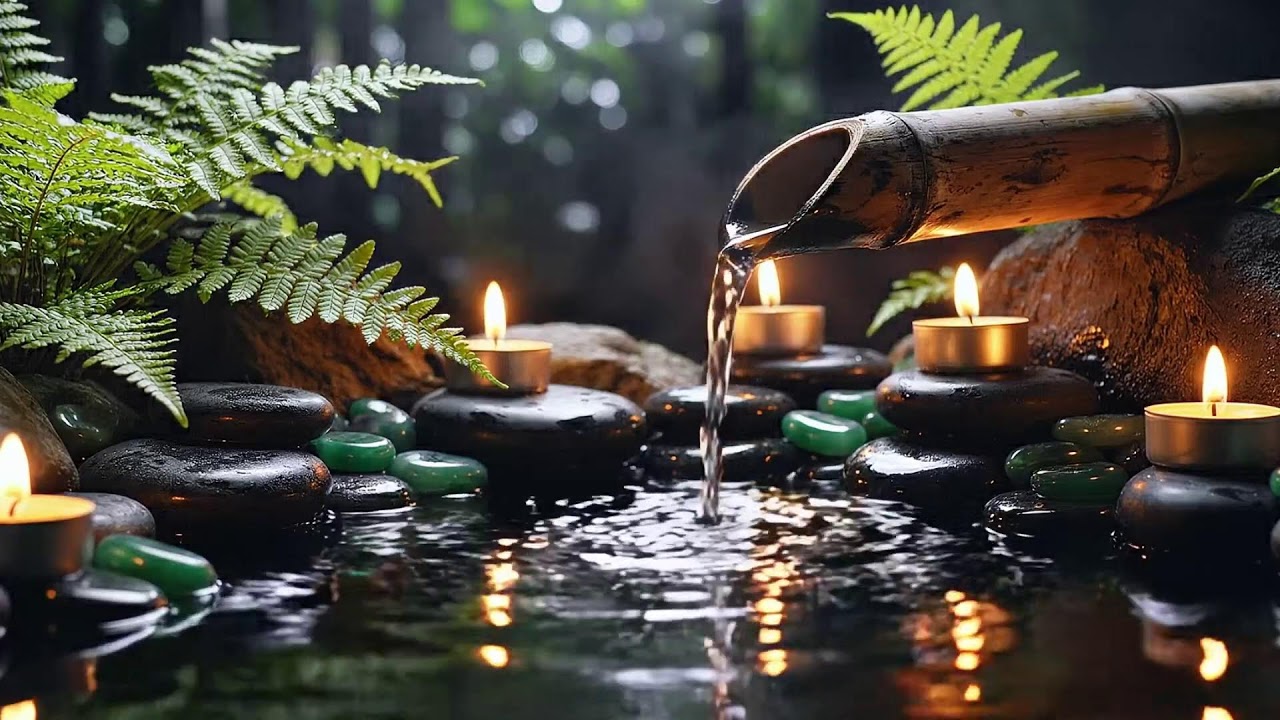 Peaceful Piano with Gentle Water Sounds 🌿 Deep Relaxation & Inner Peace