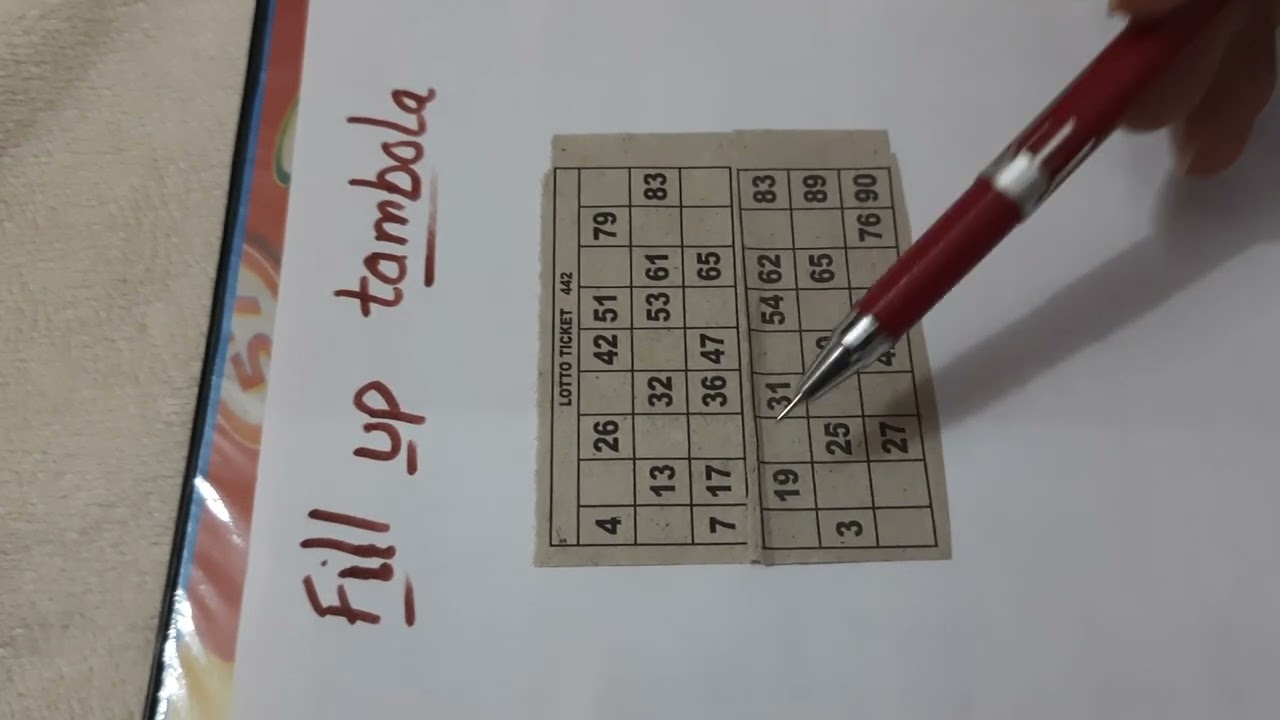 FILL UP TAMBOLA
