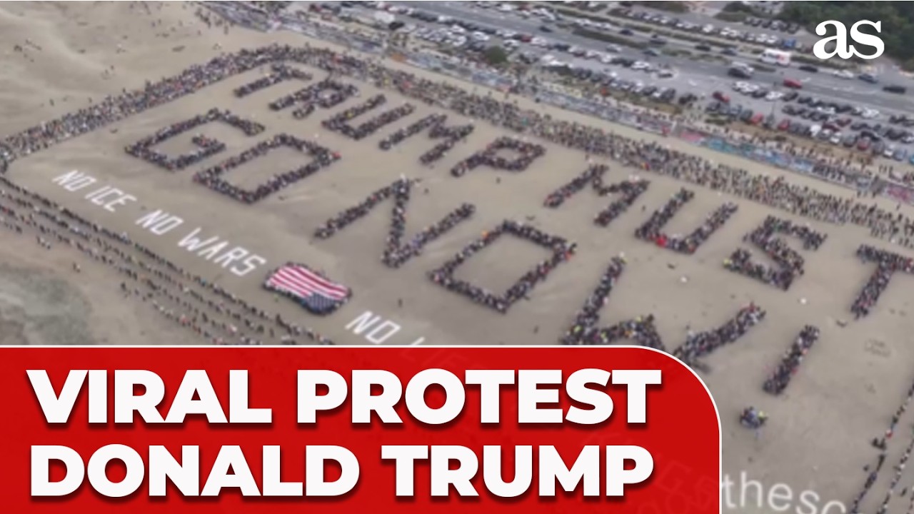 VIRAL PROTEST at OCEAN BEACH: &lsquo;No Kings&rsquo; crowd sends BOLD MESSAGE to Donald Trump