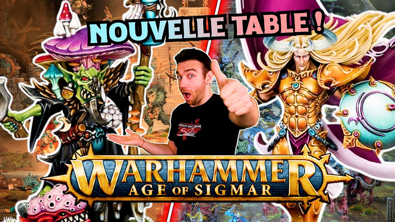 Warhammer AOS - Slaanesh VS Gloomspite ! (ft Le Champion du monde)