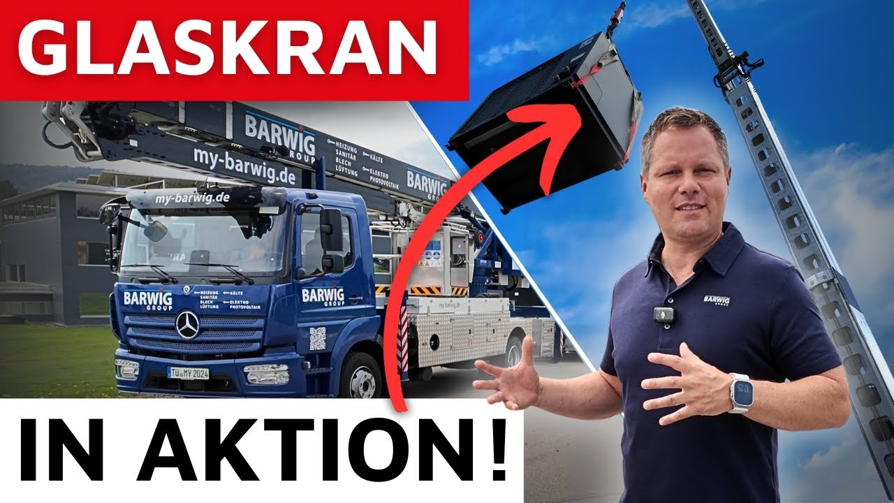 Glaskran mit Hubsteiger - Jetzt mit Fahrer mieten!