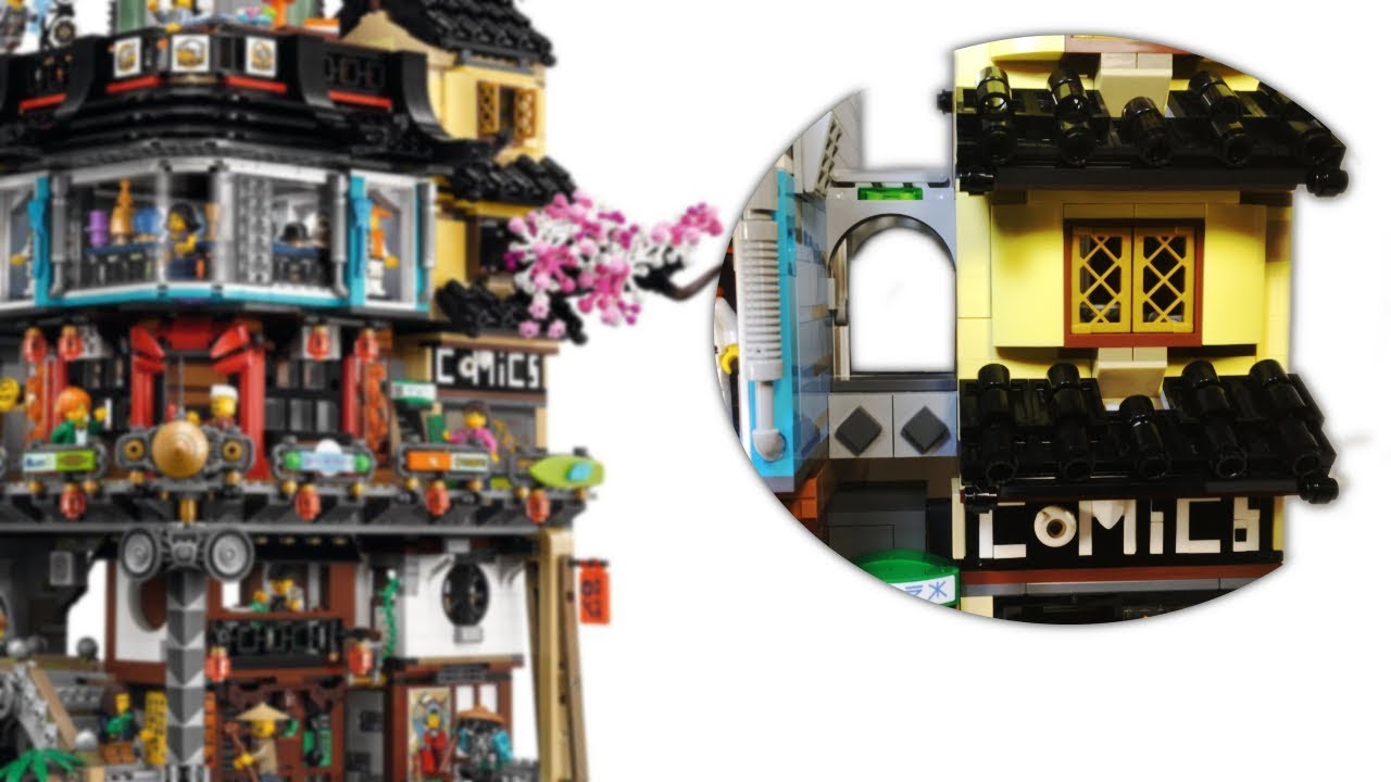 Customizing Ninjago City: Kai's Apartment MOC