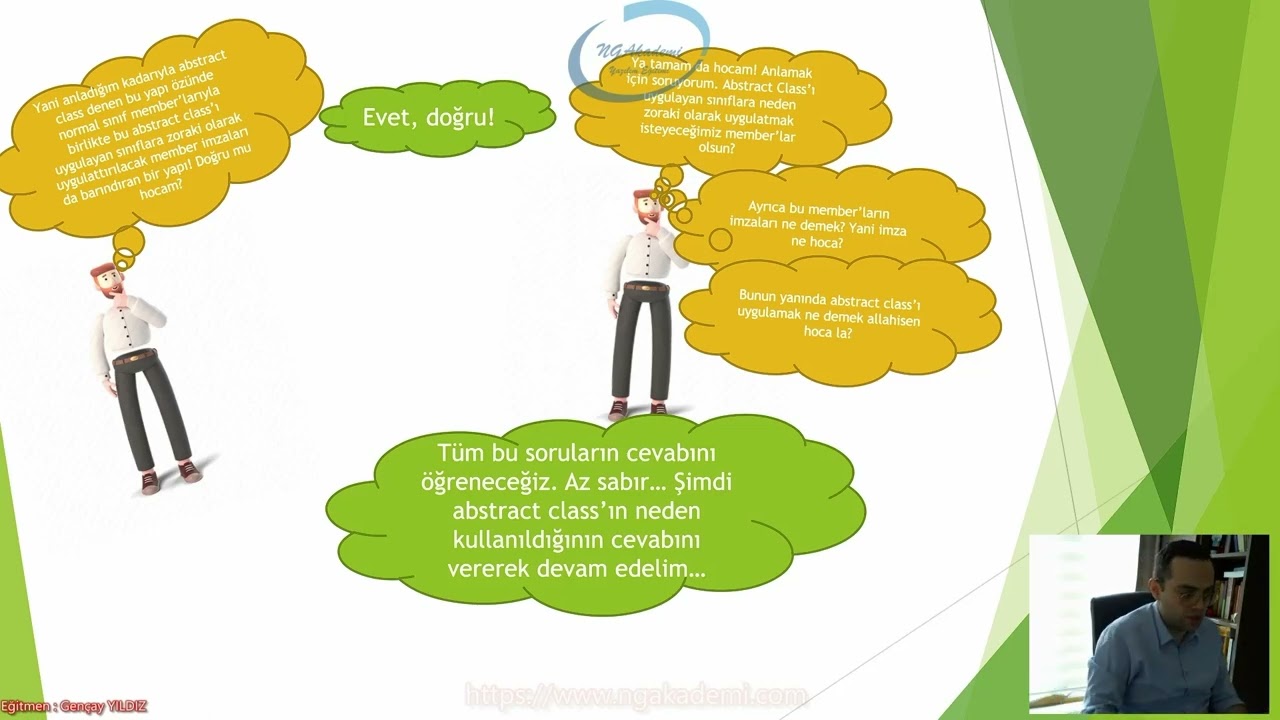 Nesne Tabanlı Programlama #27 - Abstract Class Nedir? Ne Amaçla Kullanılmaktadır?