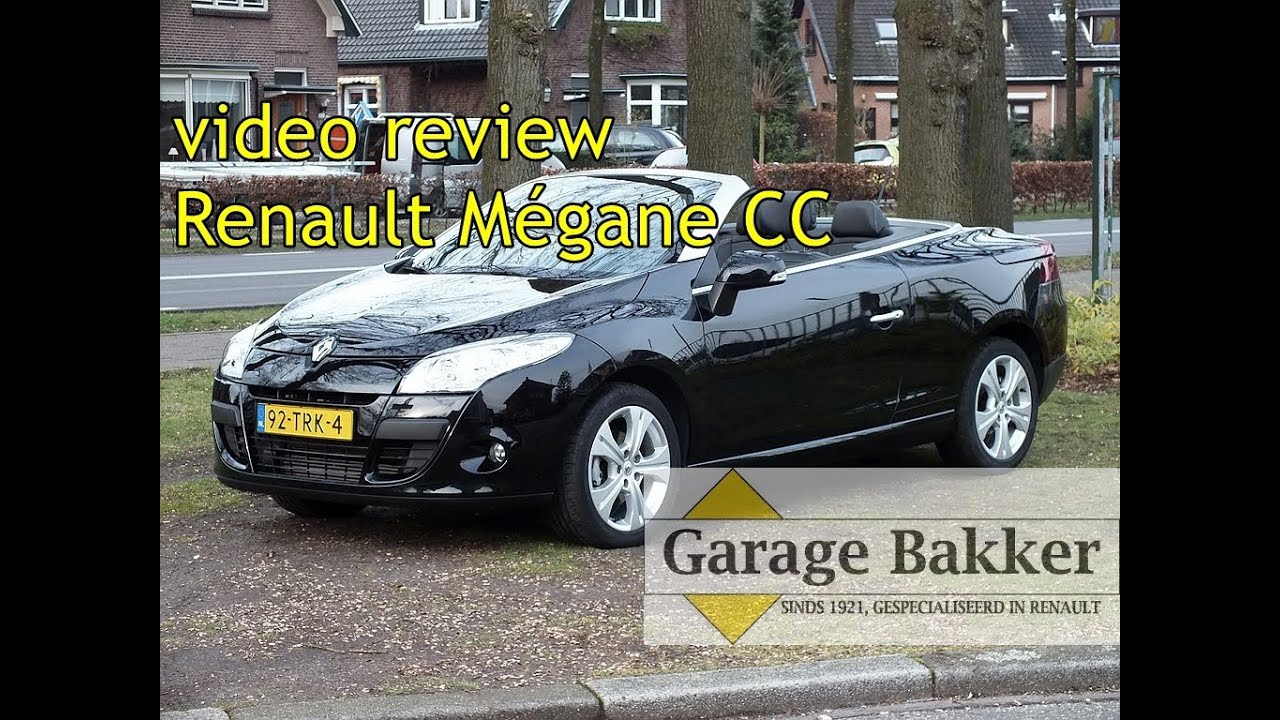 Video review Renault Mégane Coupé-Cabriolet TCe 130 Dynamique, 2011, 92-TRK-4