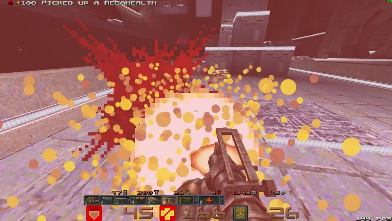 Quake Brutalist Jam 3 - Monolith by Colossus brutal difficulty/all secrets