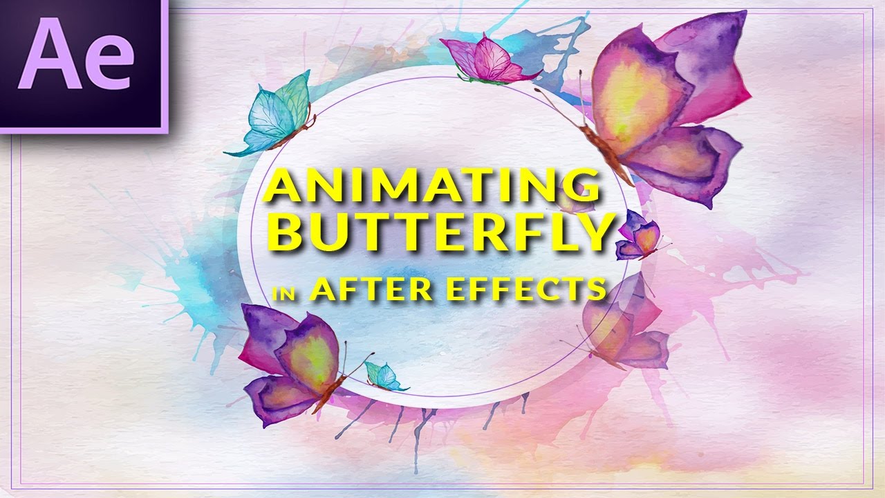 After Effects Animation How To Animate Flying Butterfly Tutorial 5