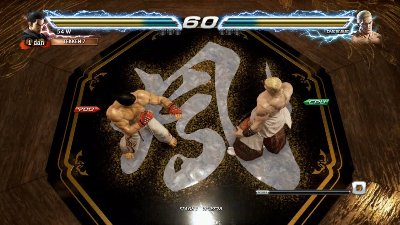 Tekken 7 - Kazuya Mishima vs. Geese Howard (Epic gameplay)
