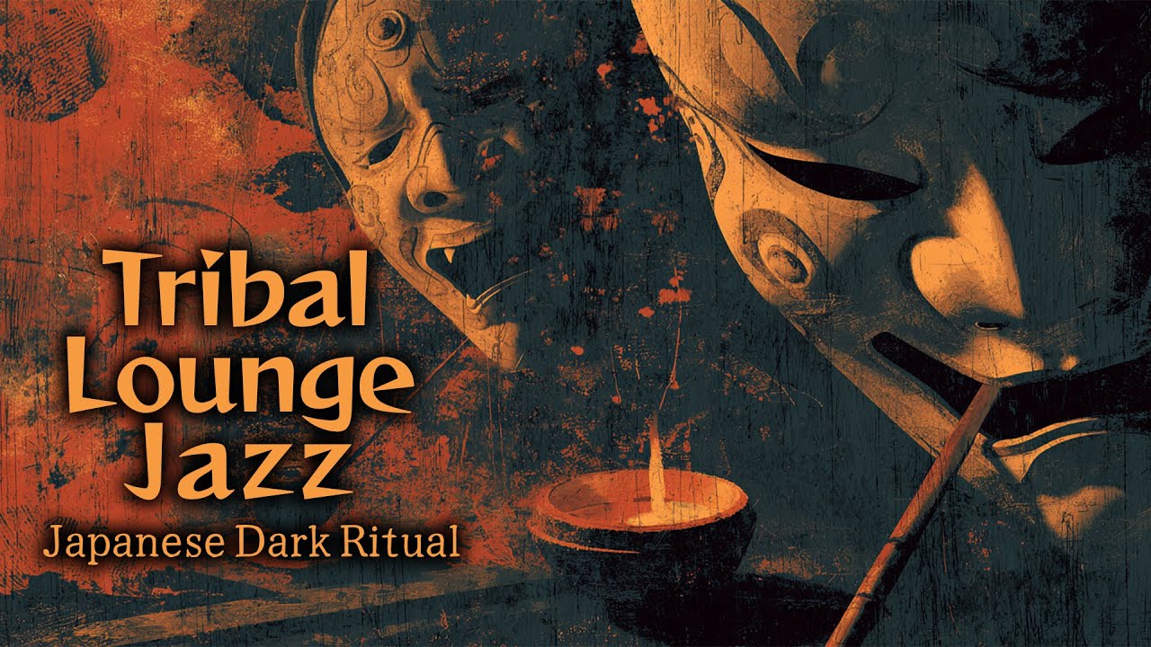 Japanese Dark Jazz - Tribal Lounge Ritual | Deep Hypnotic Flow [Focus & Sleep]