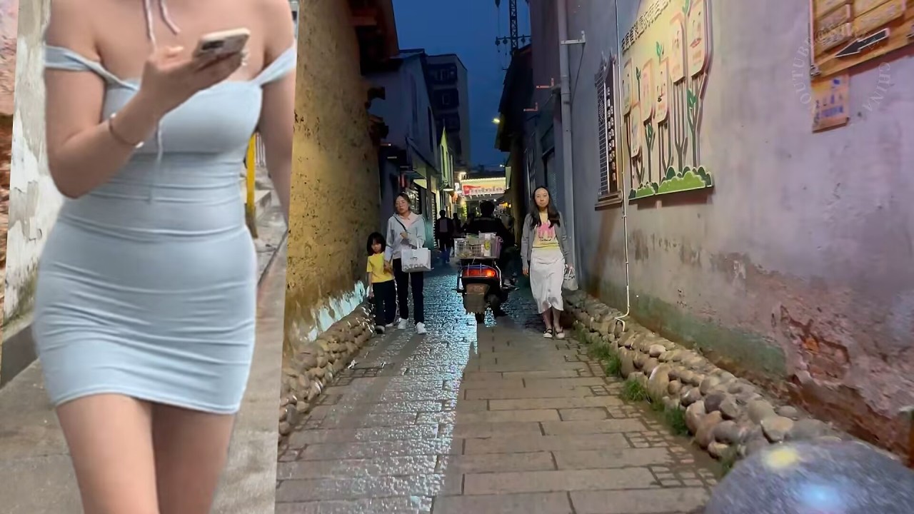 曲靖老街-西門街。Qujing Old Street - Ximen Street. Streets in Qujing on Thursday, May 14, 2025.