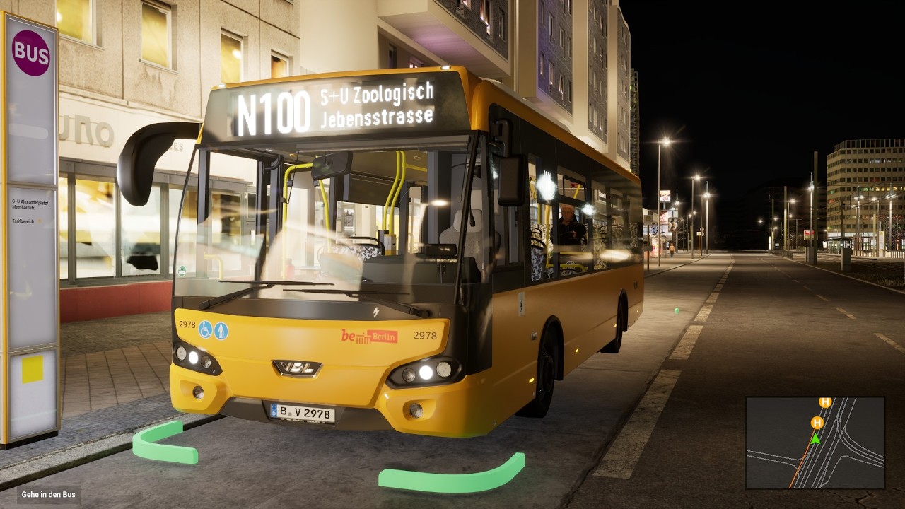 Let´s Drive: The Bus: Linie N100 zum S+U Zoologischer Garten!