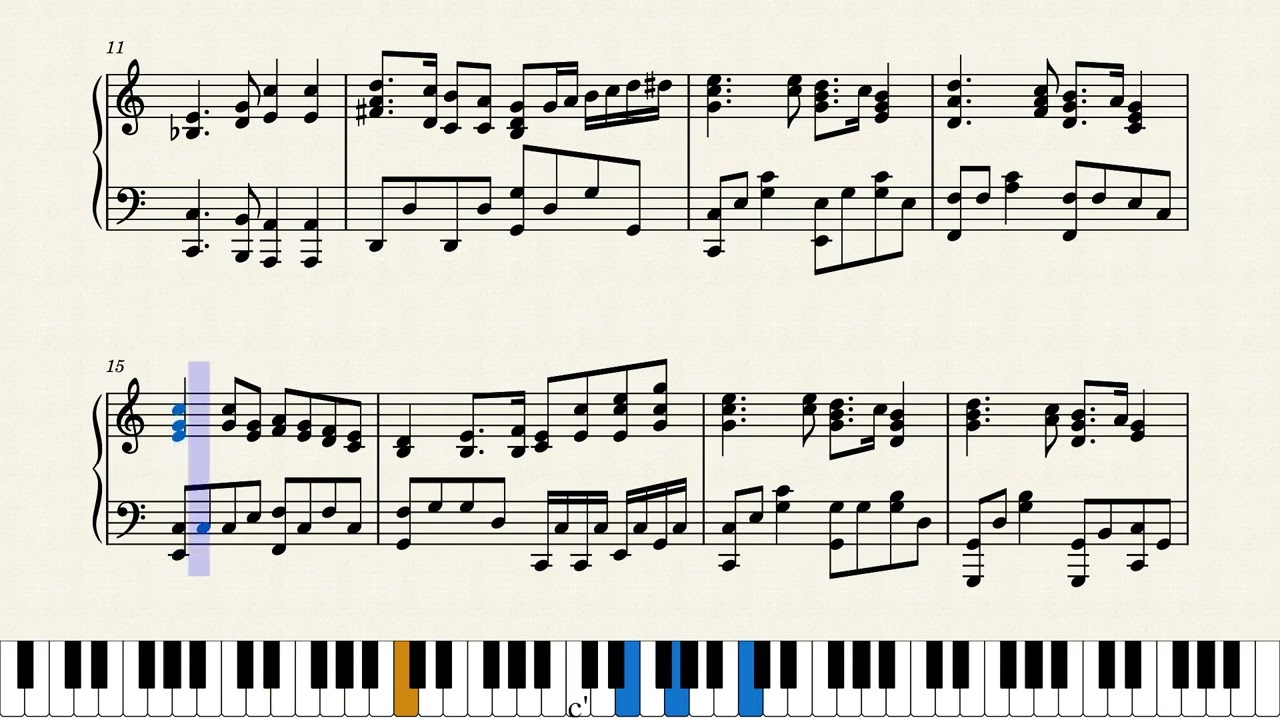 National Flag Anthem of the Republic of China (easy) by thejkkesler