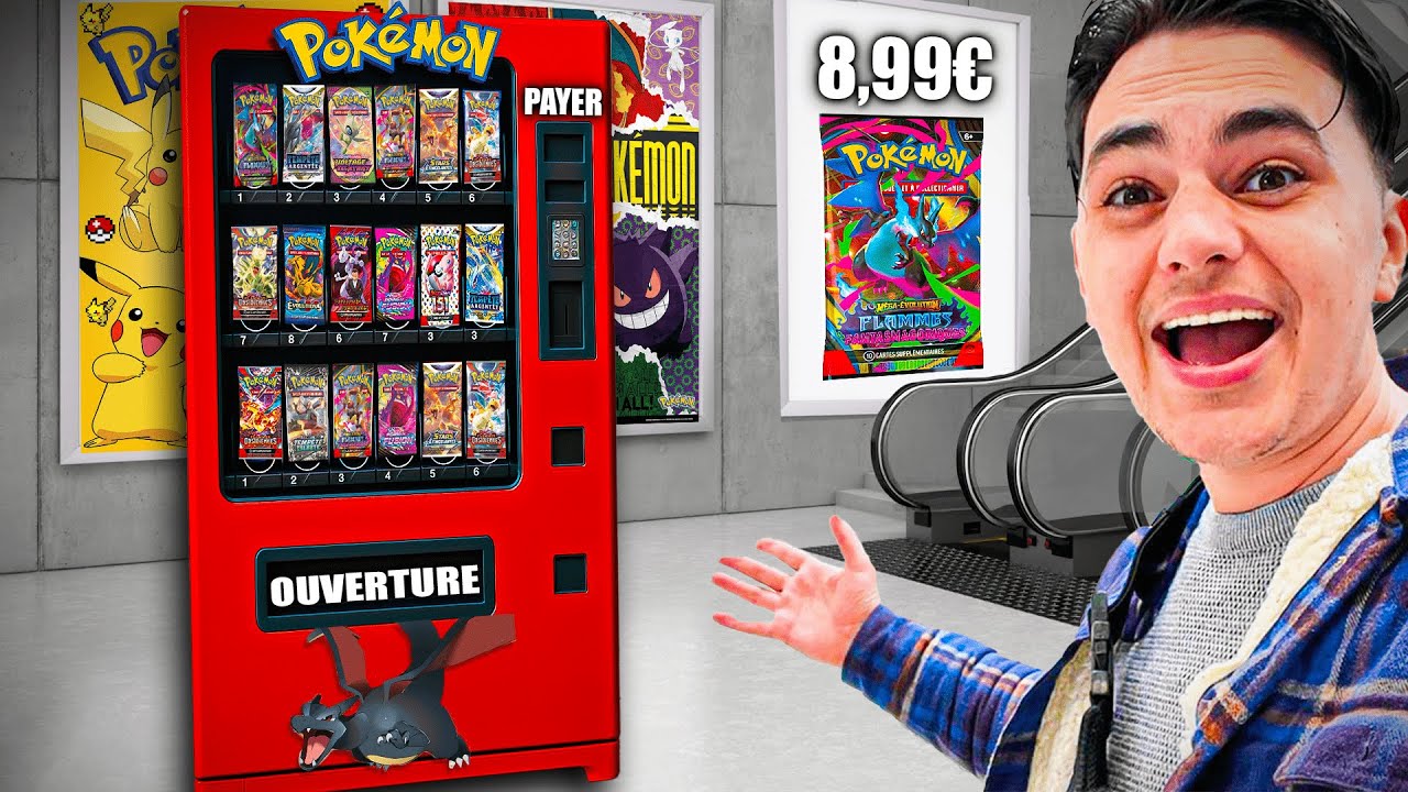 7 Jours avec un G&eacute;rant de Distributeurs Pok&eacute;mon (Mon Quotidien)