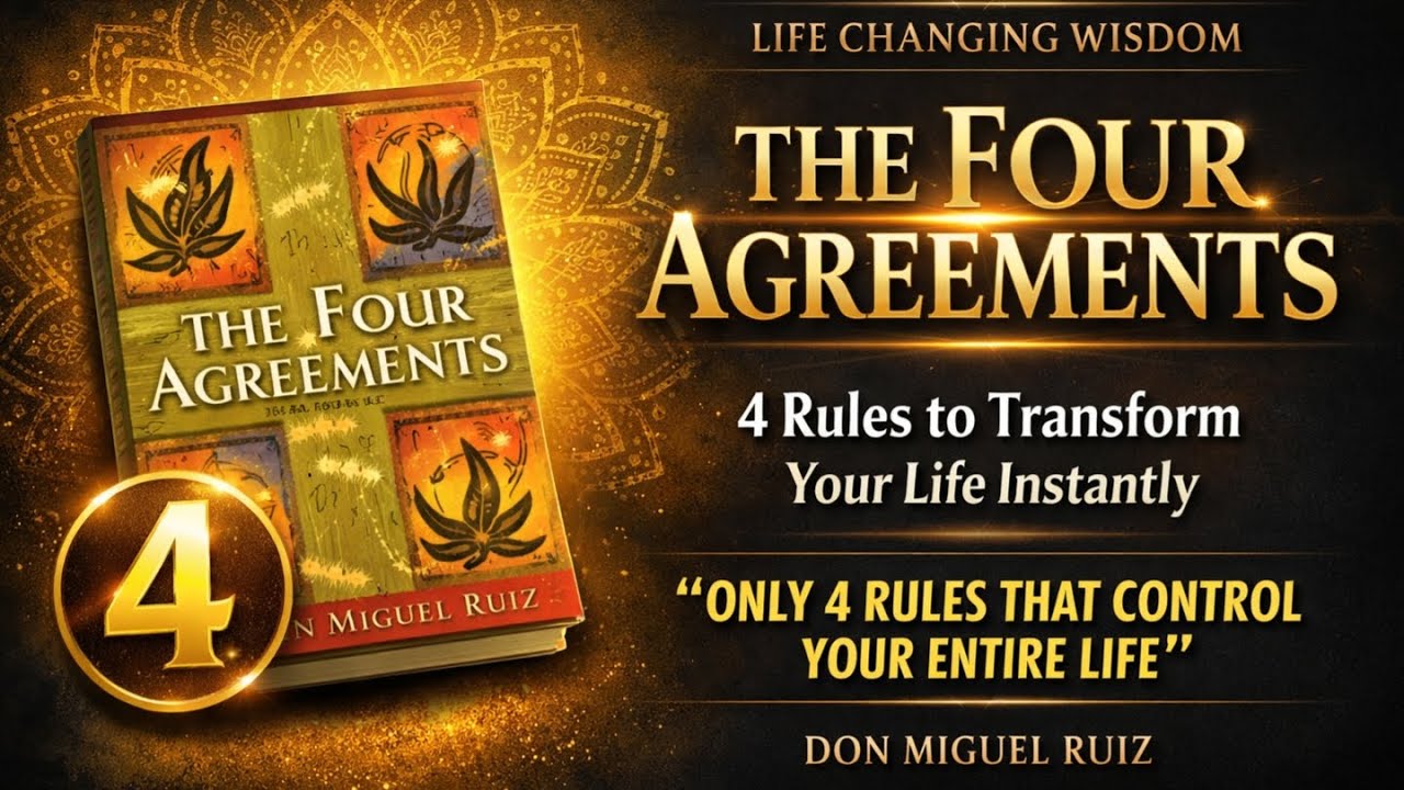 The Four Agreements (Hindi Audiobook) | 4 Life Rules That Will Transform Your Life | Don Miguel Ruiz