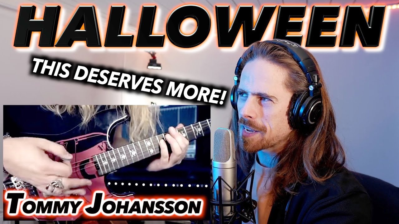 Tommy Johansson - Halloween (Helloween cover) FIRST REACTION!