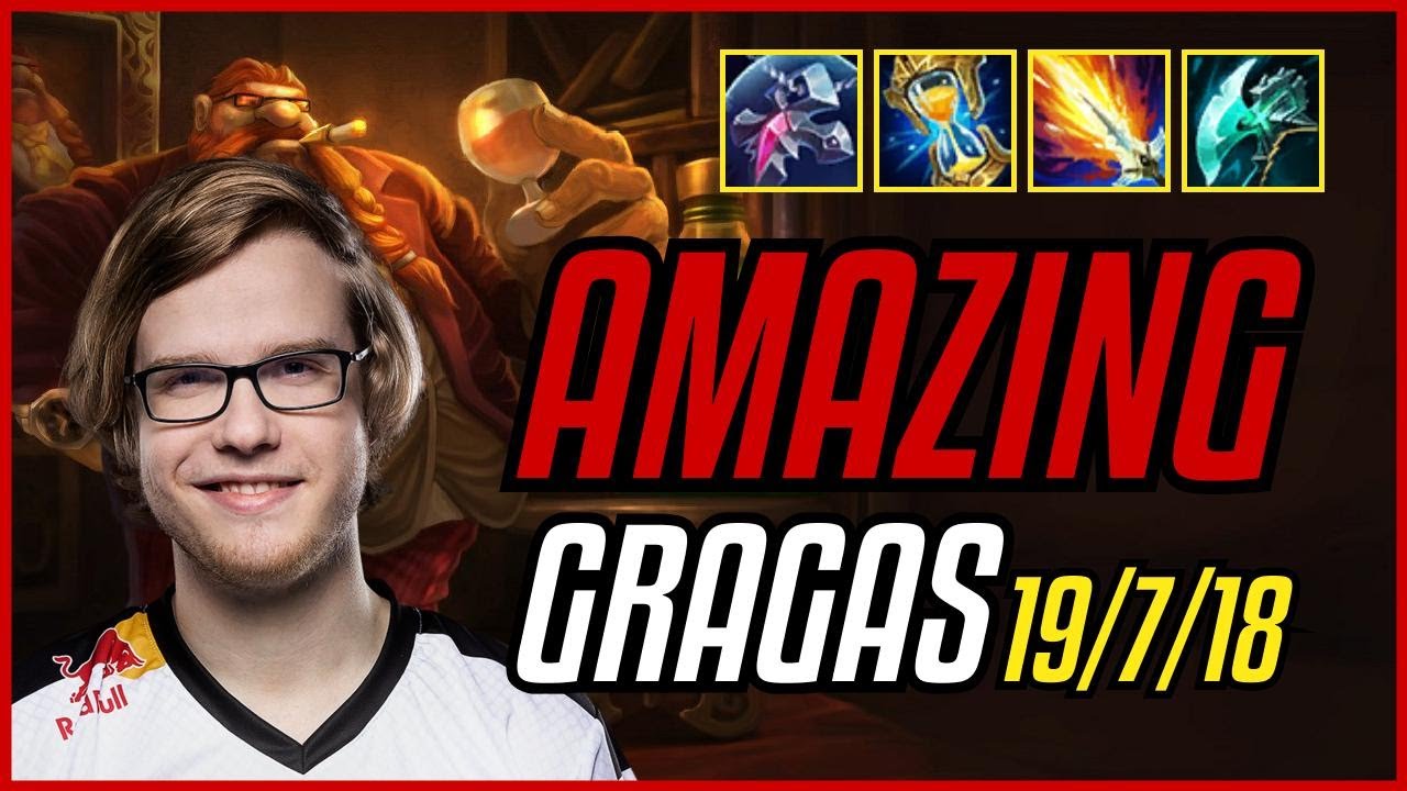 AMAZING - GRAGAS vs MORGANA JUNGLE - EUW MASTER - PATCH 11.9