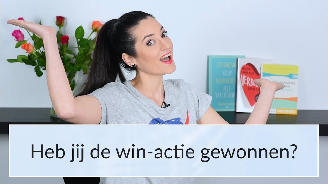 Uitslag WIN-ACTIE boeken - Psycholoog Najla