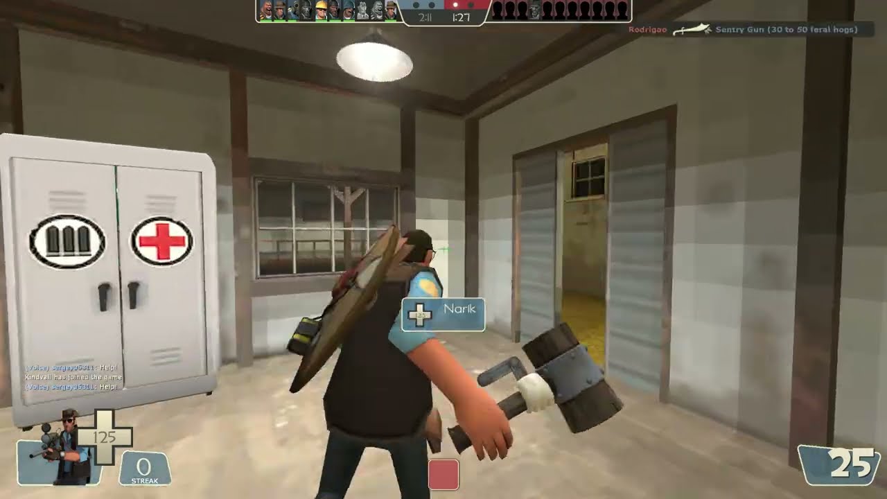 tf2 sniper clip dump
