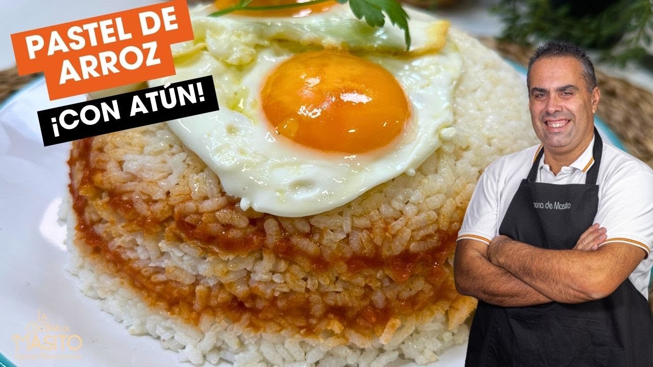 Pastel de arroz, un plato con un interior muy jugoso y delicioso