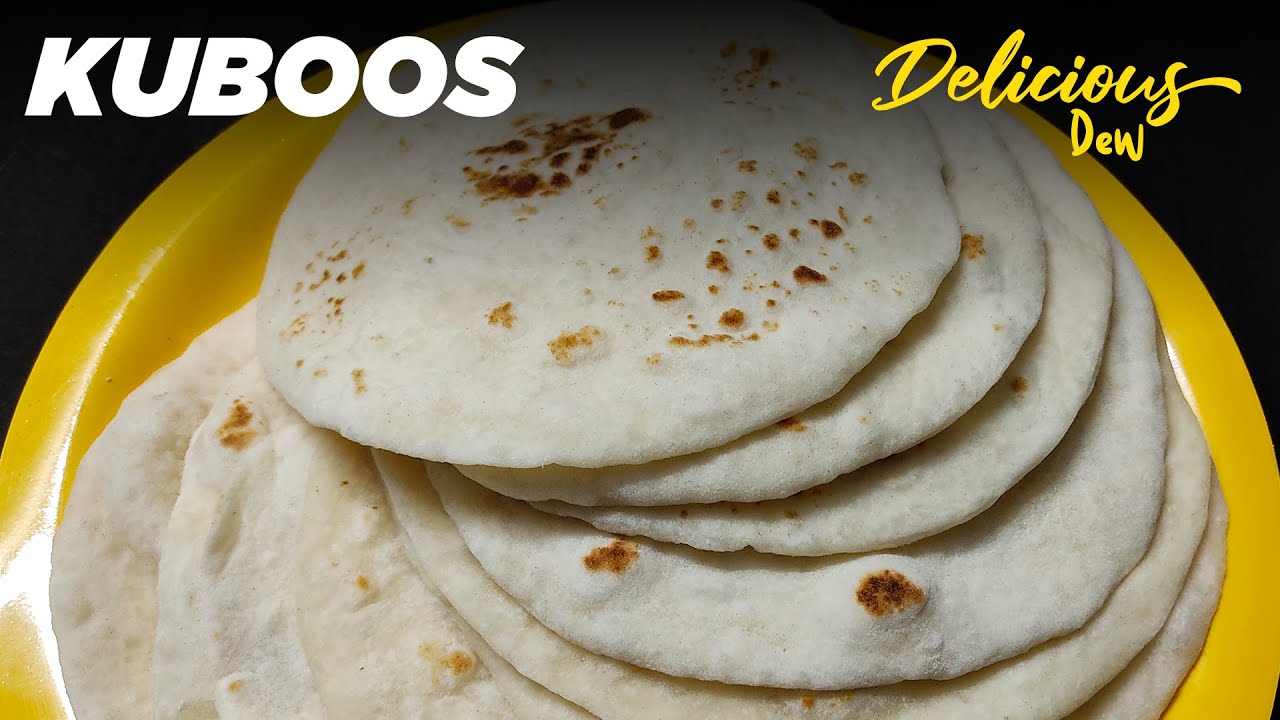 Soft kuboos Recipe | Khubz Recipe | Arabic Bread | DELICIOUS DEW