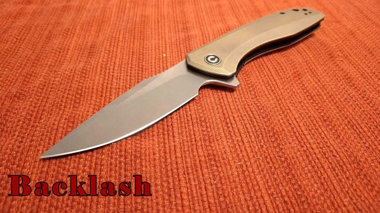 Civivi Backlash (Brass 154cm) Unboxing