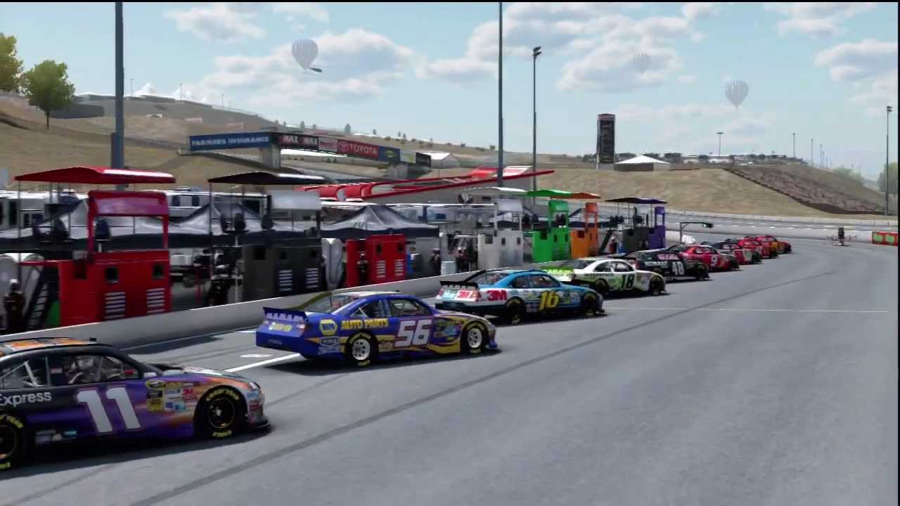 Sonoma Race 16 Gameplay Career Mode Nascar The Game Inside Line