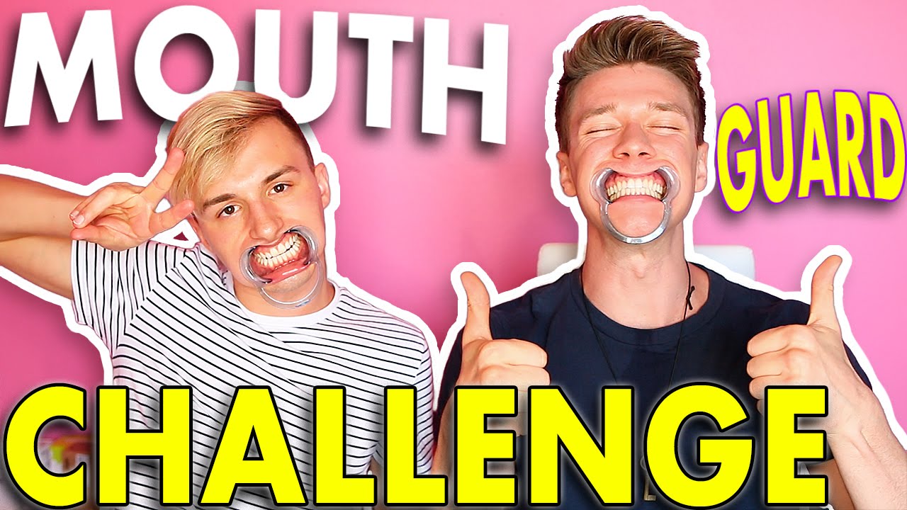 MOUTHGUARD CHALLENGE w/ Lucas Cruikshank | Collins Key