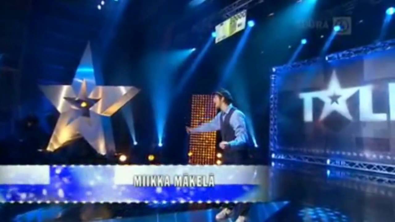 Talent Suomi 2009 VOITTAJA / Finnish got talent 2009 WINNER (Miikka Mäkelä aka MotoriikkaMiikka)