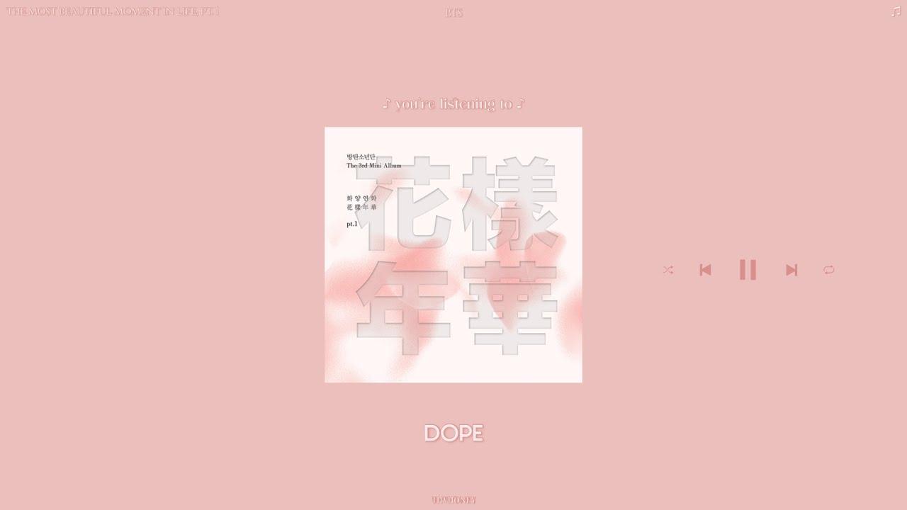 bts - dope (sped up + reverb)
