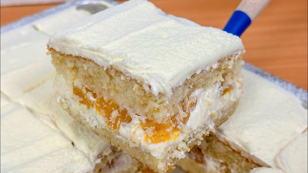 APRENDA A FAZER O BOLO GELADO DE NINHO COM PÊSSEGO QUE DESMANCHA NA BOCA | Gabriel Freitas