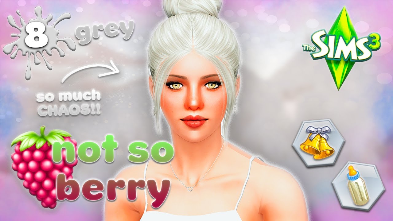 Помолвка, свадьба и БЕРЕМЕННОСТЬ!! 🩶 | серый #8 | The Sims 3: челлендж 