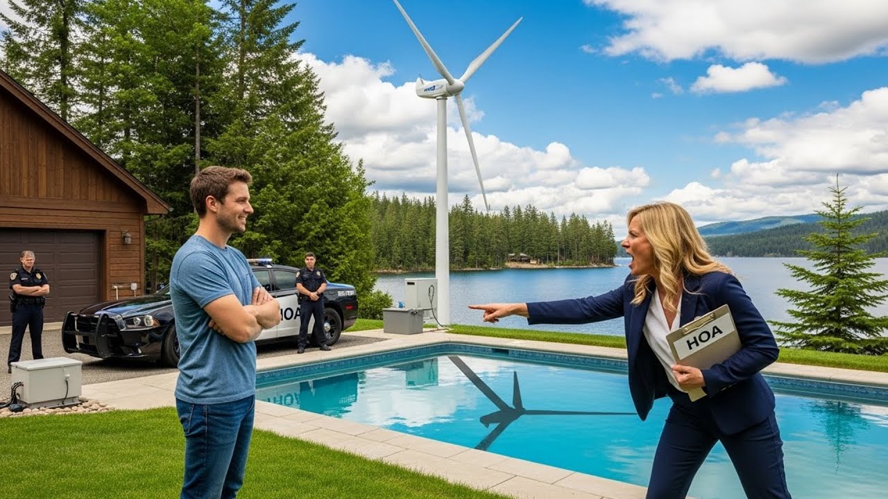 They Complained My Generator Was Loud, So I Went Off-Grid and Installed a Wind Turbine by the Pool!