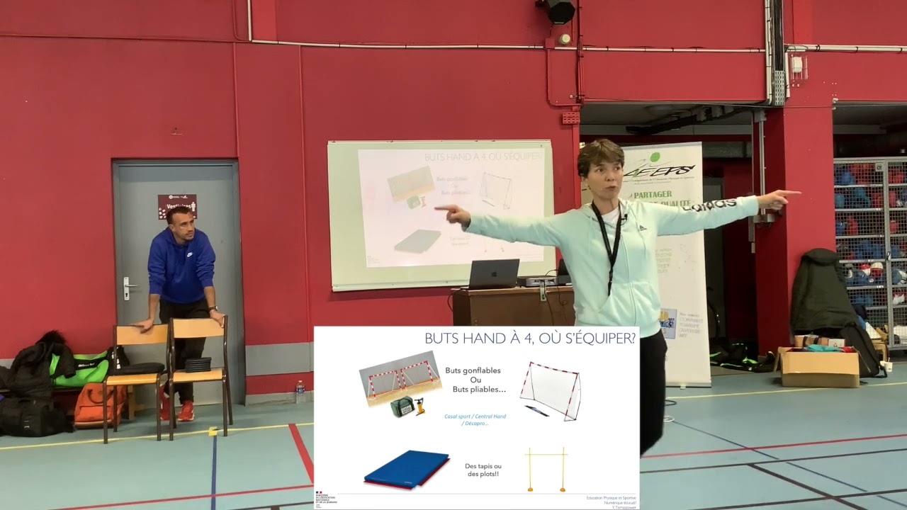 Yoann Tomaszower & Pascale Jeannin -A.Pratique Hand à 4 et numérique éducatif -1/3 @AEEPS Nancy-Metz