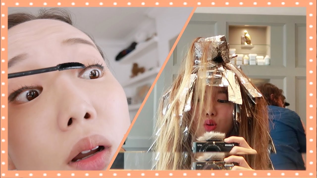 겟레디위드미하고 1년만에 미용실에서 머리하기!