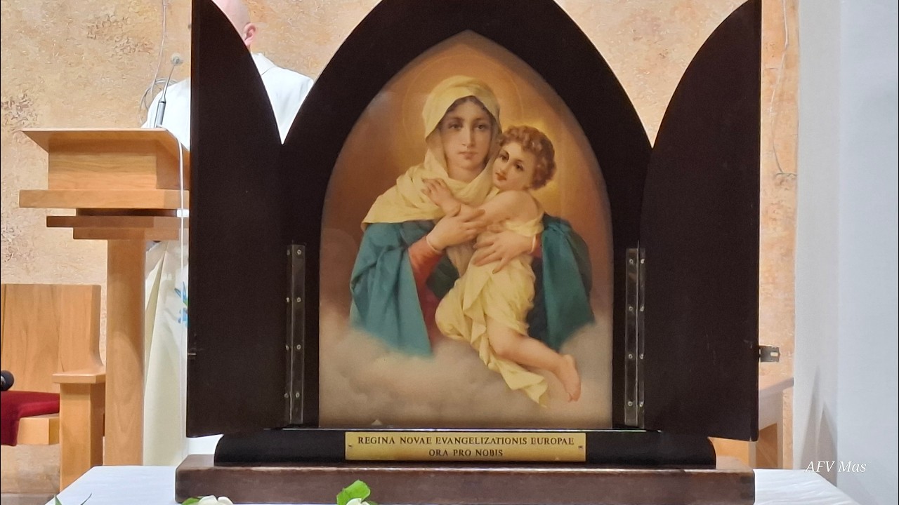 PEREGRYNACJA  MATKI BOŻEJ SZENSZTACKIEJ ,TRZYKROĆ PRZEDZIWNEJ, KRÓLOWEJ NOWEJ EWANGELIZACJI EUROPY