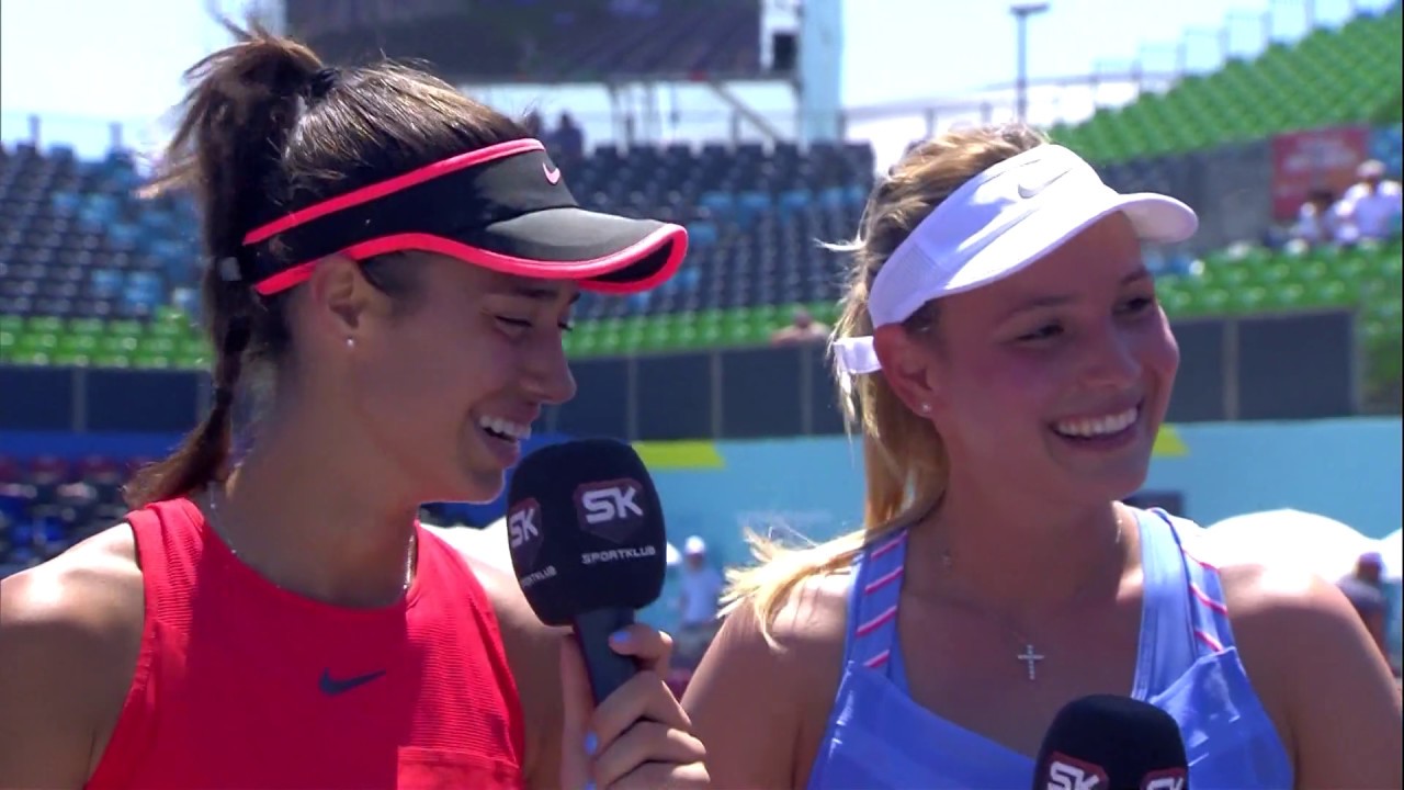 Donna Vekić i Olga Danilović - Izjave Nakon Meča Adria Tour 2020 | SPORT KLUB TENIS