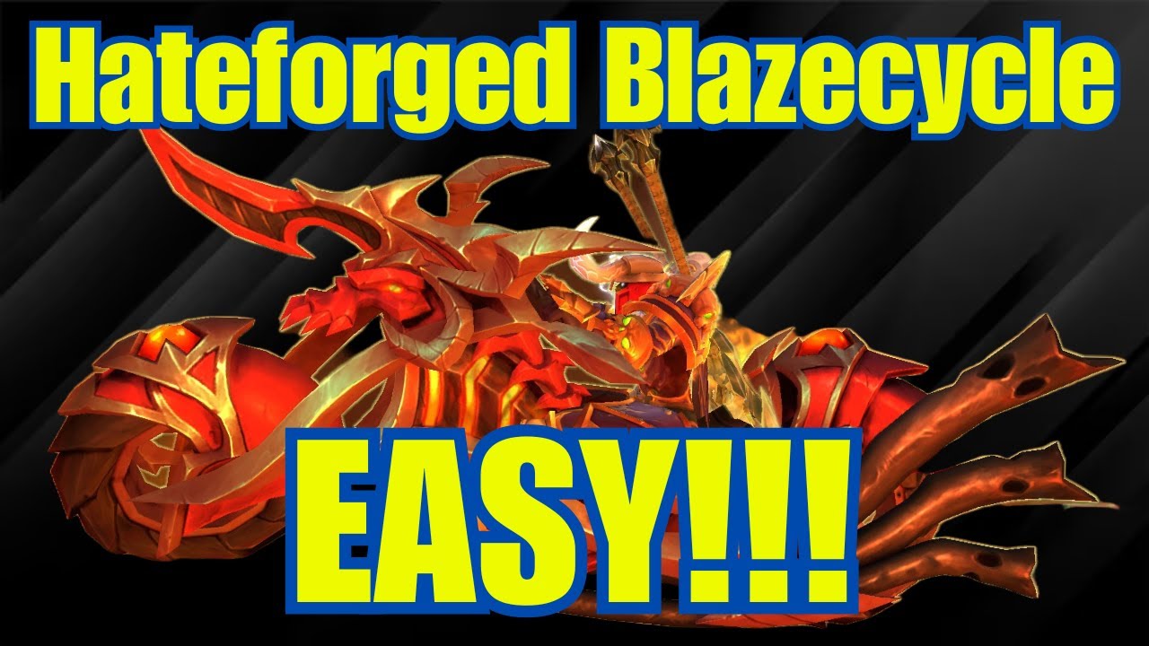 Как получить маунт HATEFORGED BLAZECYCLE &mdash; Warcraft The War Within