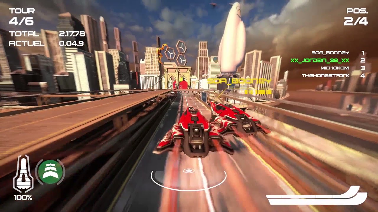 WipEout Omega Collection: Xx_Jordan_38_xX vs SoA_Booney // Intense pure racing !!!