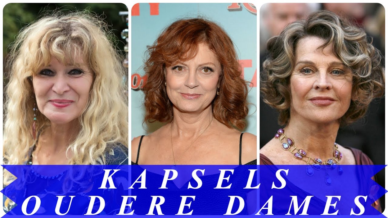 Leuke korte kapsels voor oudere dames