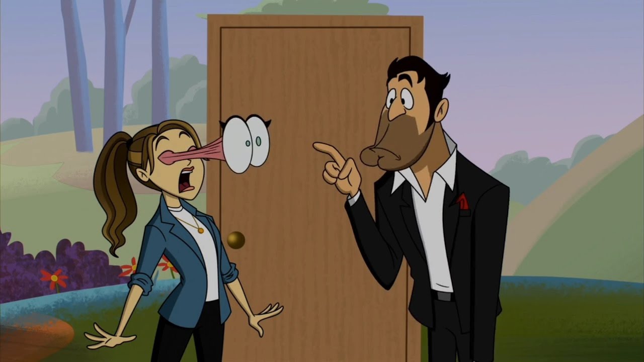Lucifer S06E03 lucifer and chloe being cartoon funny🤣 moment in the series