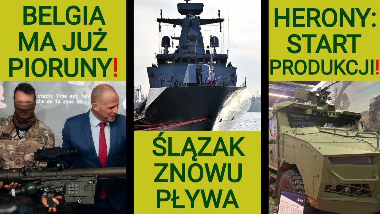 Rozpoczęła się produkcja Heronów 6x6, ORP Ślązak bliski powrotu do służby!: WOJSKOWE NEWSY #347