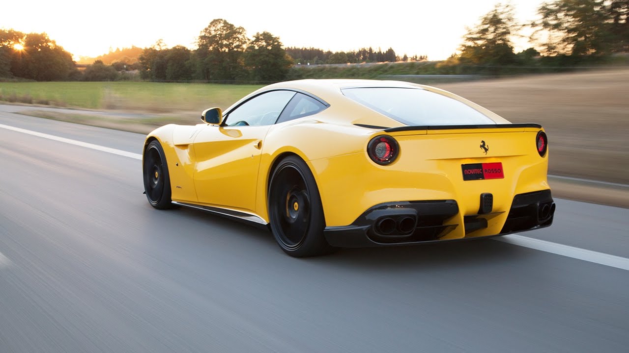 Novitec Rosso Ferrari F12 Exhaust