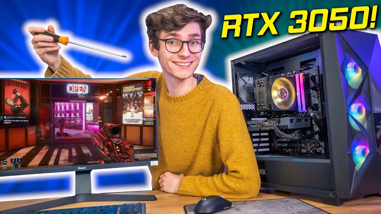 The BUDGET Gaming PC Build Guide 2022! 😁 RTX 3050, i5 12400F, B660 w/Gameplay Benchmarks | AD