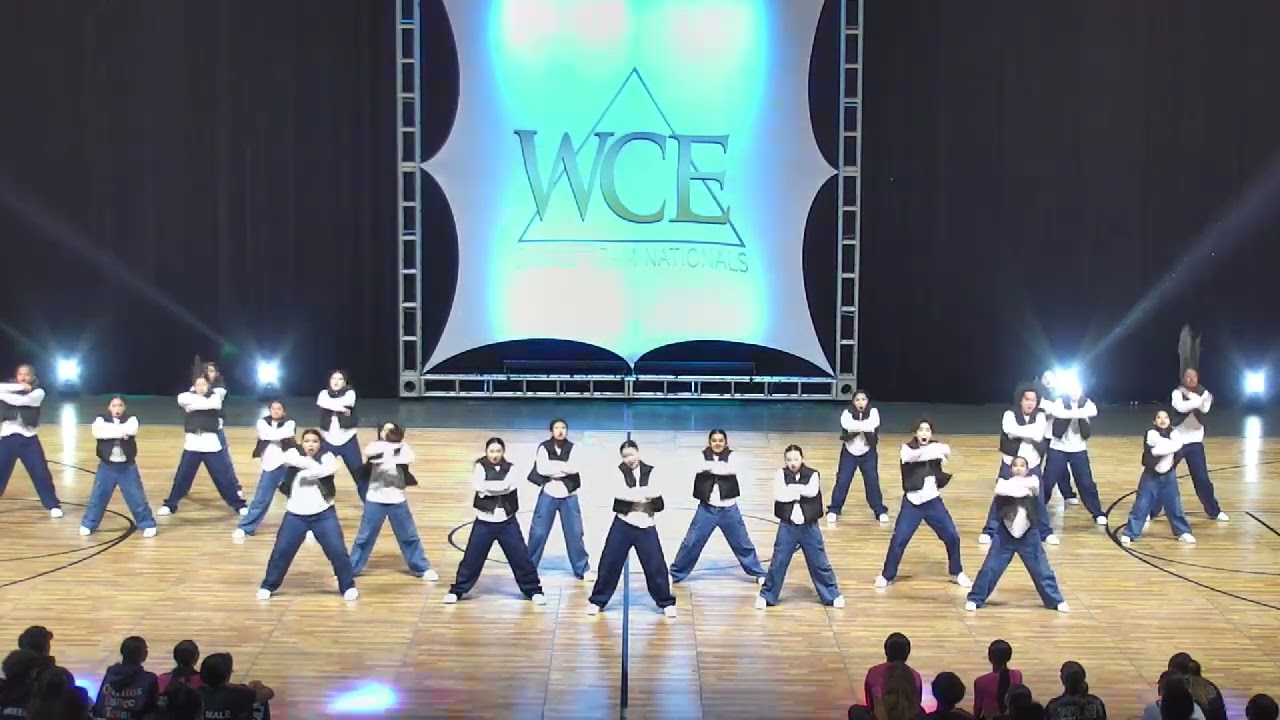 WCE 2023 Nationals 2nd Place Large Hip Hop Gold Cerritos