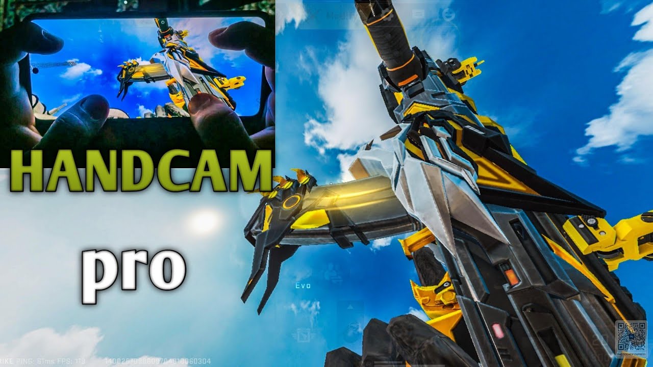 handcam 4 fingers blood strike movment game play 
