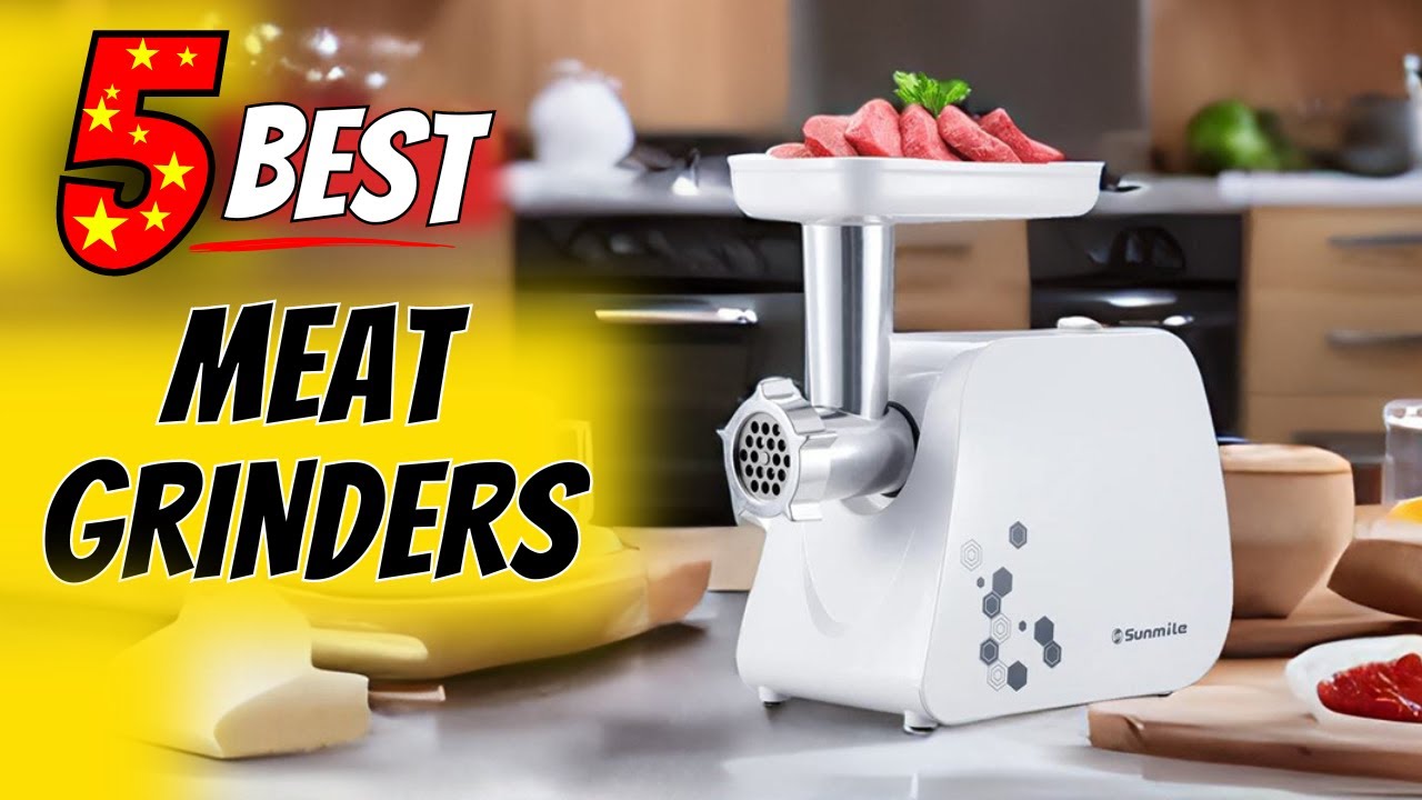 🔪 Top 5 Best Meat Grinders on Amazon (2025) &ndash; Powerful, Durable & Easy to Clean!