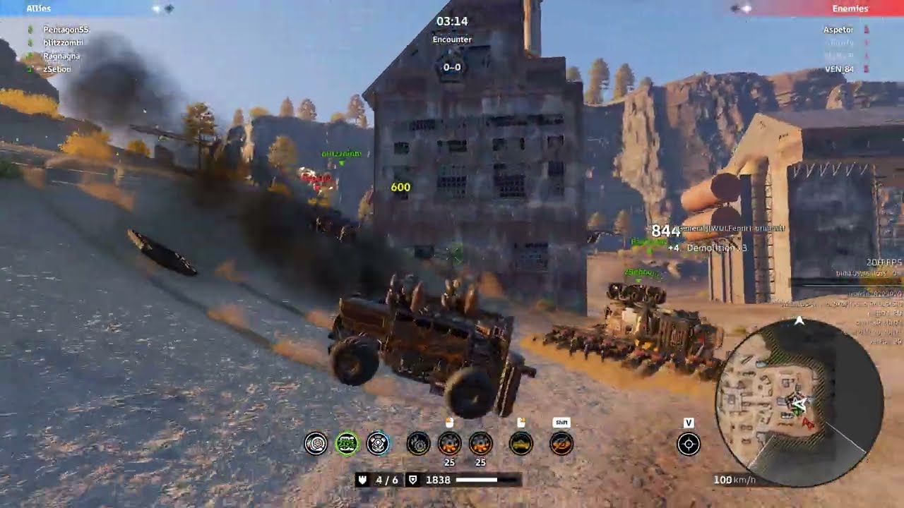 Every round another build | Crossout CW L0V3 vs LOFT