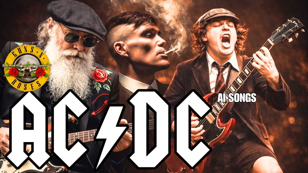 AC/DC & Slash | High-Powered Vocals | Music for Men Who Want to Be Like Thomas Shelby | Hard Rock AI