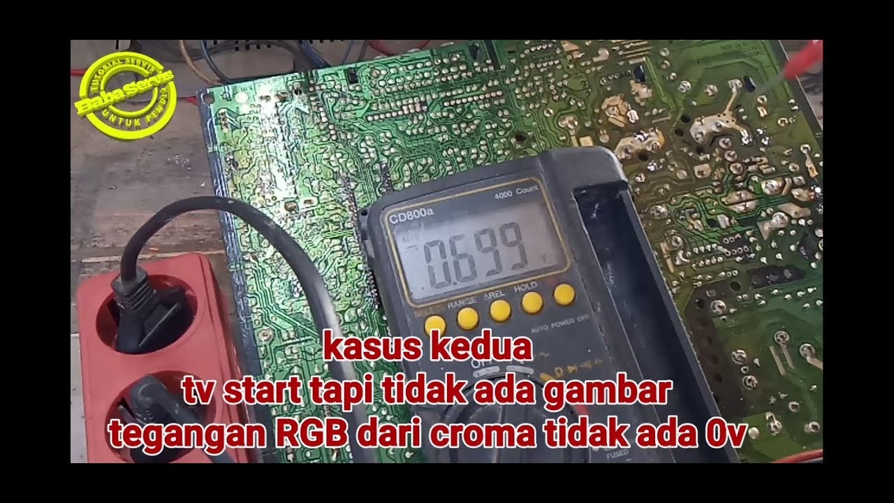 Tv LG slim kerusakan komplikasi (3block)