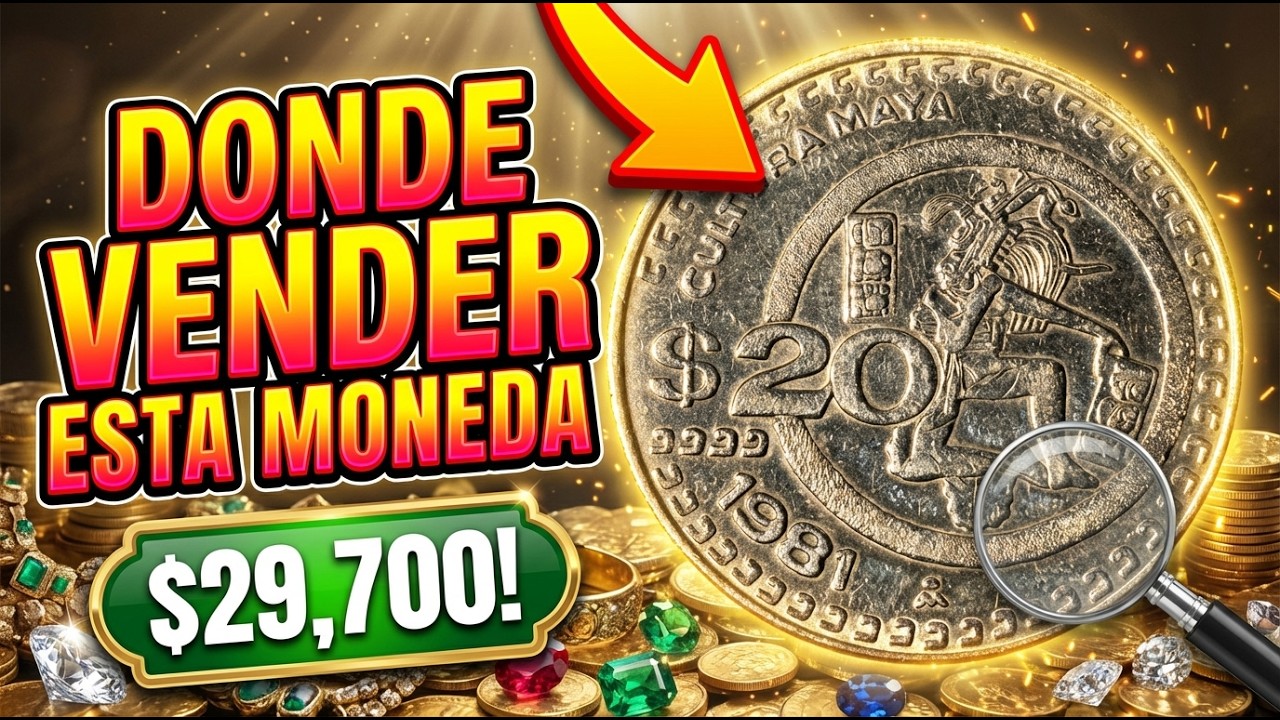 ¡Las monedas de 20 pesos que valen una lana! 💰 El precio se fue hasta el cielo